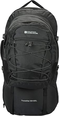rucksack with detachable daypack