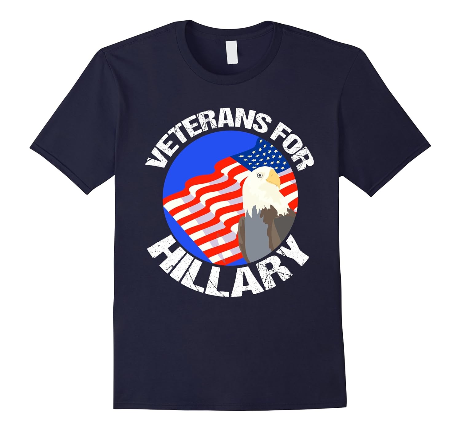 Veterans for Hillary T-Shirt-ANZ