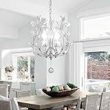 Ganeed Crystal Chandelier 3 Light K9 Silver Pendant Ceiling Light view 2