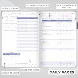 Clever Fox Fitness & Food Journal – Nutrition & Workout Planner – A5 Hardcover view 5