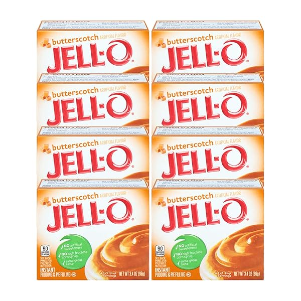 JELL-O COOK & SERVE BUTTERSCOTCH PUDDING & PIE...