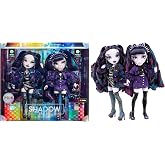 Rainbow High Shadow High Special Edition Twins- 2-Pack Fashion Doll. Purple &amp; Black Designer Outfits with Accessories, Great Gift for Kids 6-12 Years Old &amp; Collectors, Multicolor, 585879