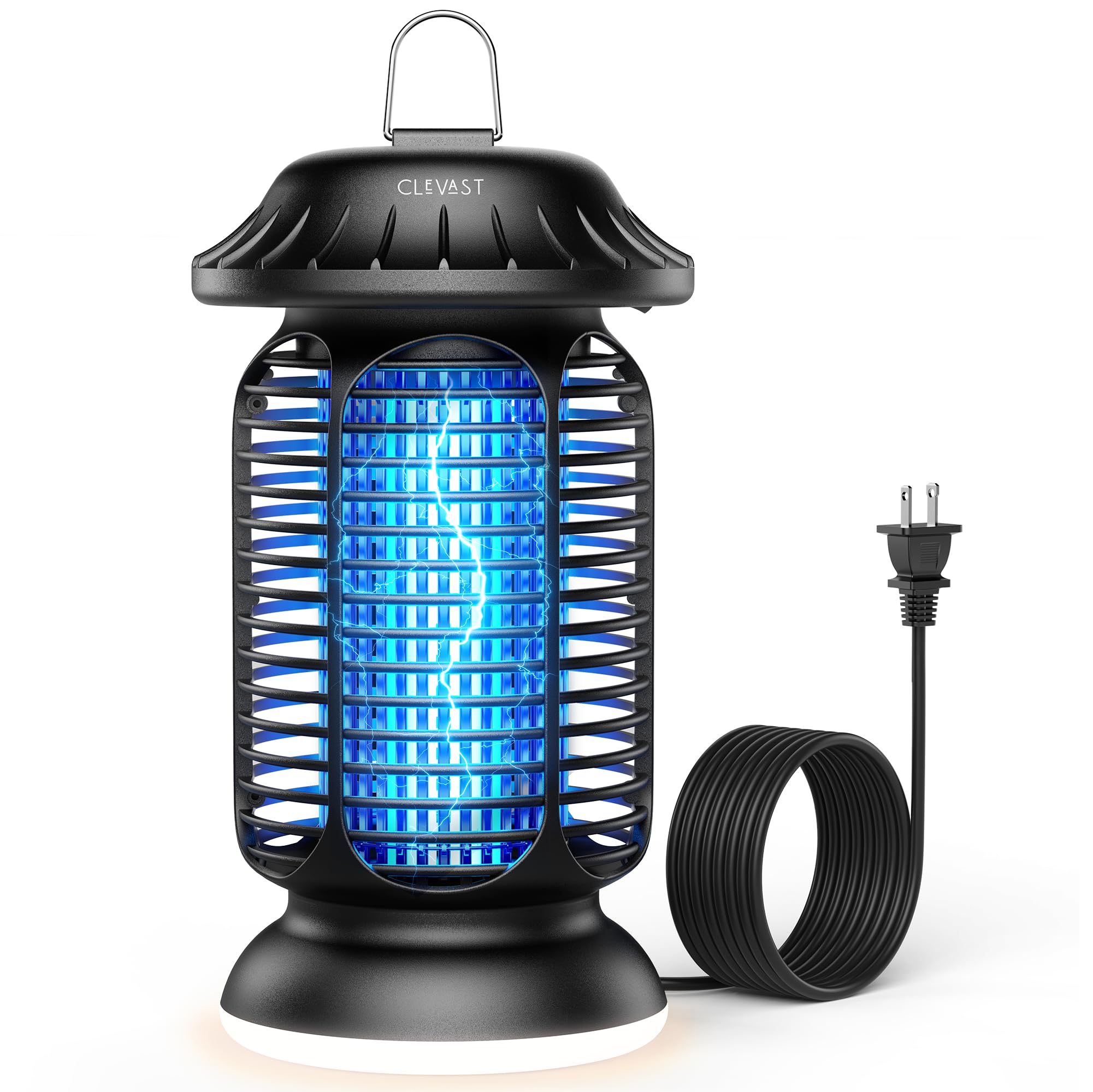 Photo 1 of CLEVAST Bug Zapper Outdoor - Electric Mosquito Killer with UV Light, Waterproof Fly Trap for Patio, Yard, Garden, Indoor Use, Black Insect Zapper Lamp - Vintage