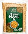 Jiva USDA Organic Moong Dal Yellow - 2 Pound (Split Mung Beans Washed)