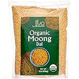 Jiva USDA Organic Moong Dal Yellow - 2 Pound (Split Mung Beans Washed)