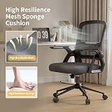 naspaluro Ergonomic Office Desk Chair with Adjustable Height and Armrests view 2