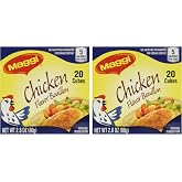 Maggi Chicken Flavor Bouillon Cubes 2.82 Oz. - 2 Pack