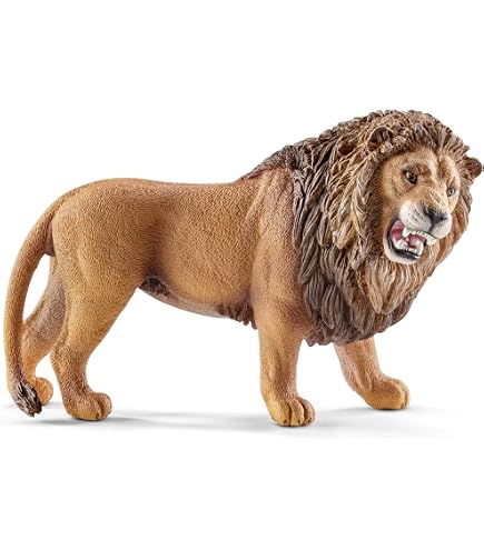 Amazon.com: Schleich Wild Life - Roaring Lion Toy Figurine - Kids