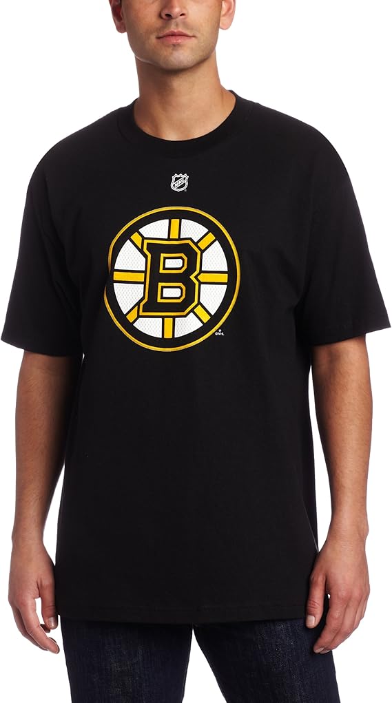 Amazon.com : NHL Men's Boston Bruins Primary Logo T-Shirt (Black, Medium) : Sports Fan T Shirts 