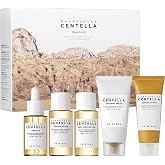 SKIN1004 Centella Travel Kit, Korean Skin Care Set of 5, Travel Size | A Travel Size Skincare Gift Set with Toner, Serum, Oil Cleanser, Face Wash, and Moisturizer, Made with Madagascar Centella