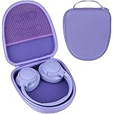 RIYADAone Hard Case for JBL Tune 710BT 720BT 510BT 660NC 700BT 570BT 760NC 750BTNC 660BTNC 560BT 520BT 670BT T770NC JBL Live 650BTNC 400BT 500BT 460NC Headphones (Purple Case)