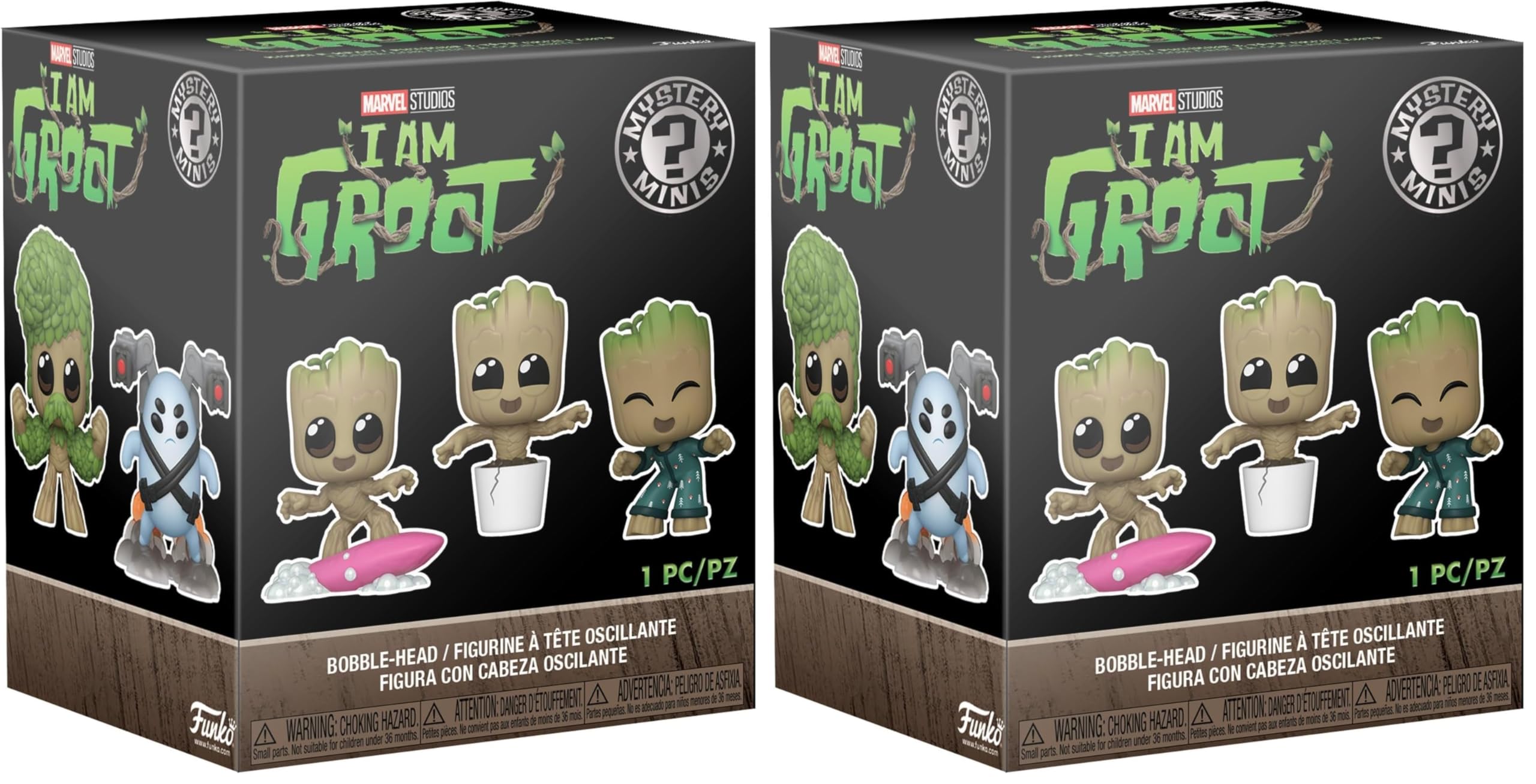 Funko Mystery Mini - Marvel - Guardians Of the Galaxy - 1 Of 12 to Collect - Styles Vary - Groot Shorts - Collectable Vinyl Figure - Gift Idea - Official Merchandise - Toys for Kids & Adults — image 1