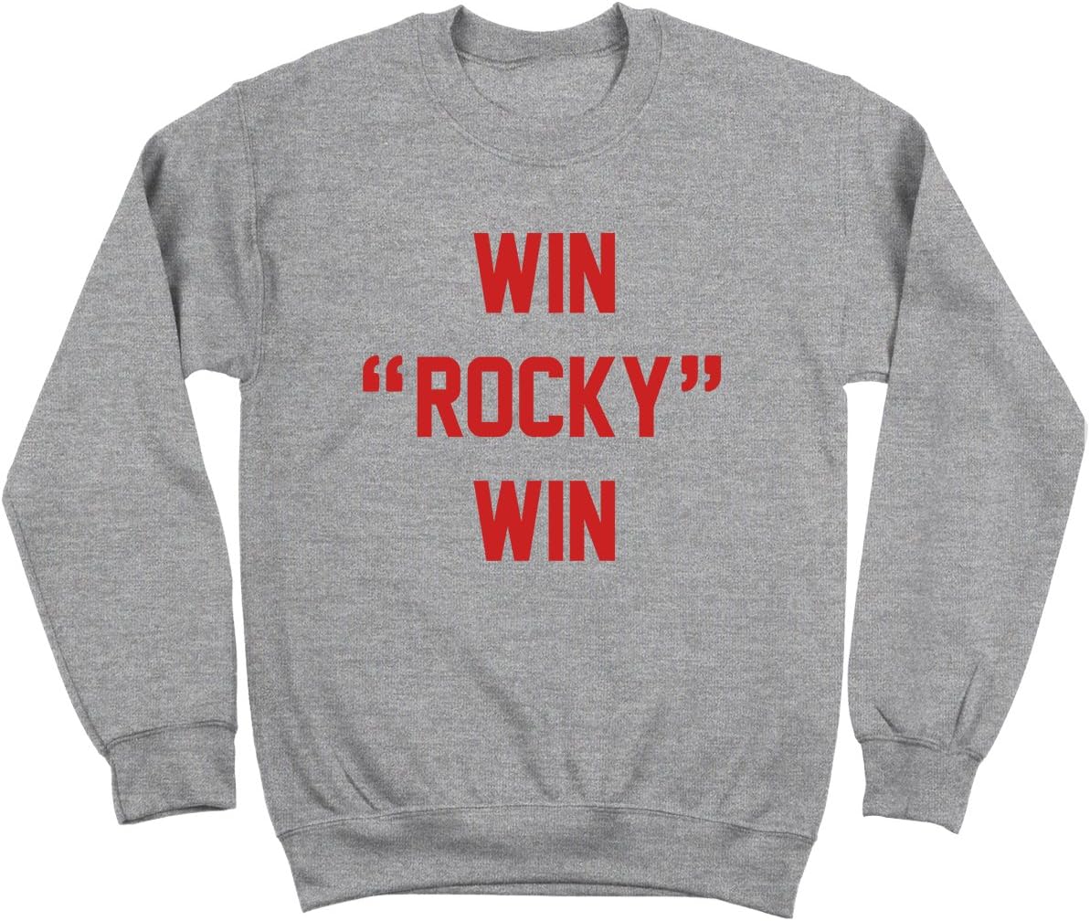 Win Rocky Win Boxing Fighting Mens Sweatshirt