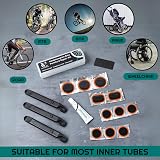 VeloChampion Bike Tyre Repair Kit with Patches 11, 3 Levers, Vulcanising view 7