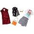 Barbie Super Mario Fashion Pack - White Shirt & Pink Jumper Overalls With Accessories - View #3