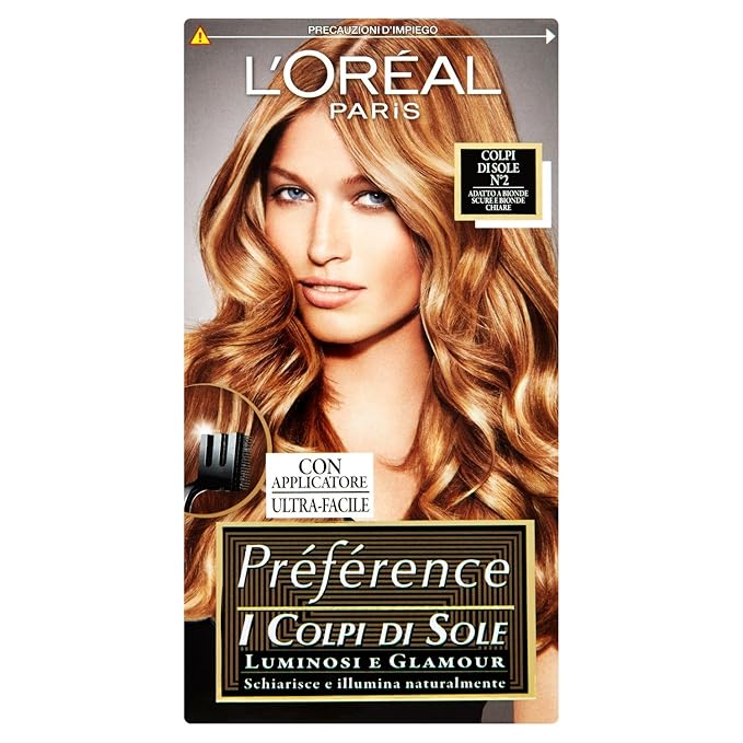 Loréal Paris Préférence Colpi Di Sole Capelli Luminosi E Glamour 2 Bionde Scure E Chiare