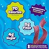 JOYRIDE Sour Blue Raspberry Strips - Sour Belt Healthy Candy, 6-Pack ...