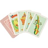 Don Clemente Traditional Playing Cards in hard Case. Spanish deck
