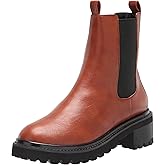 The Drop Women's Saviah Chunky Sole Pull-On Chelsea Boot