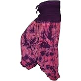 Shopoholic Fashion Tie Dye Colorful Hippy Boho Loose Fit Baggy Harem Pants