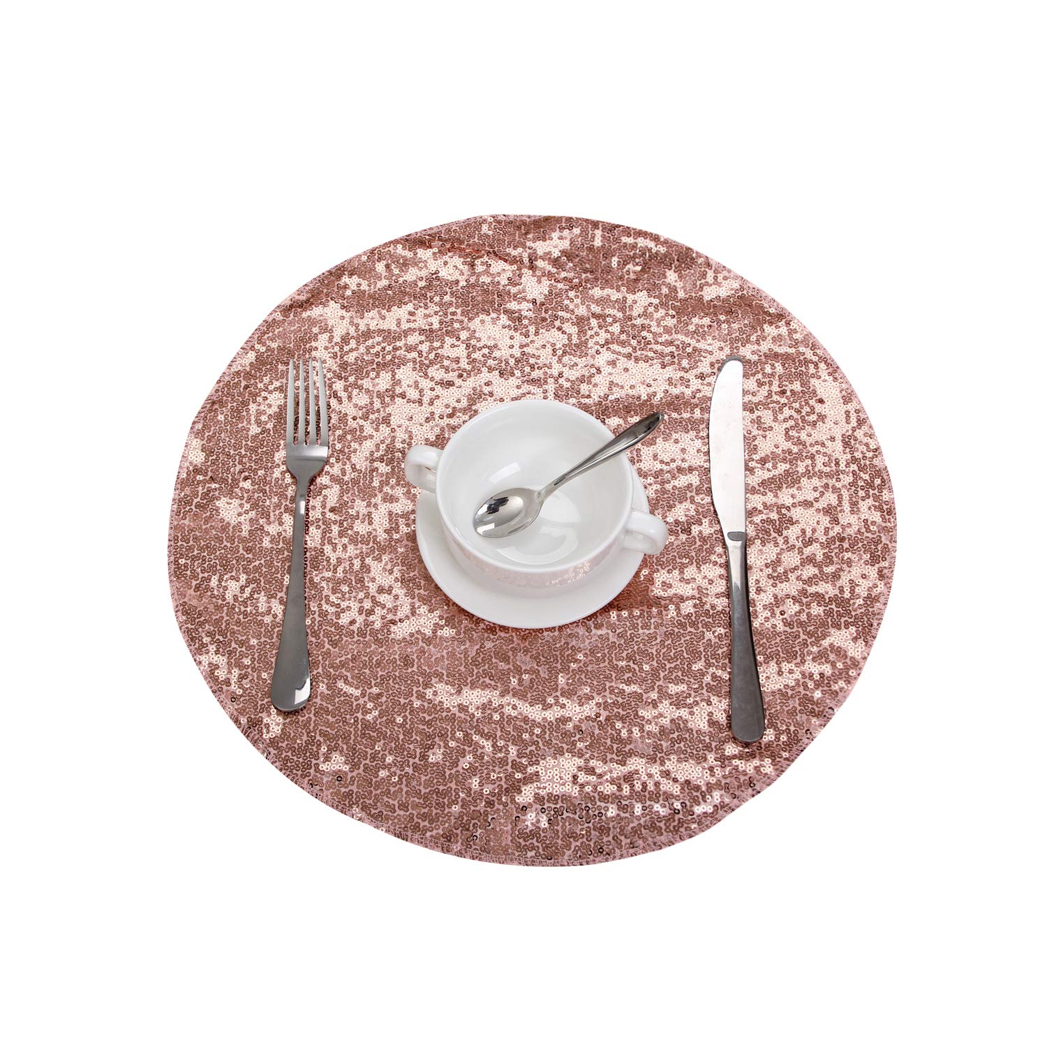 Party Delight Sequin Placemats for Baby Shower Wedding