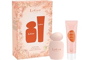 Signature Giftset | Eau de Parfum & Body Lotion | Sensual, Feminine Fragrance | Almond, Cedarwood & Musks