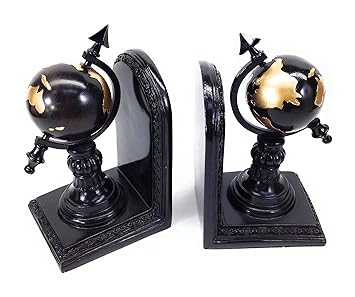 Amazon Co Jp ブックエンド ヨーロピアン アンティーク風 地球儀