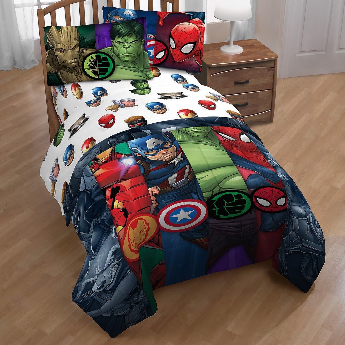 avengers twin bed sheets