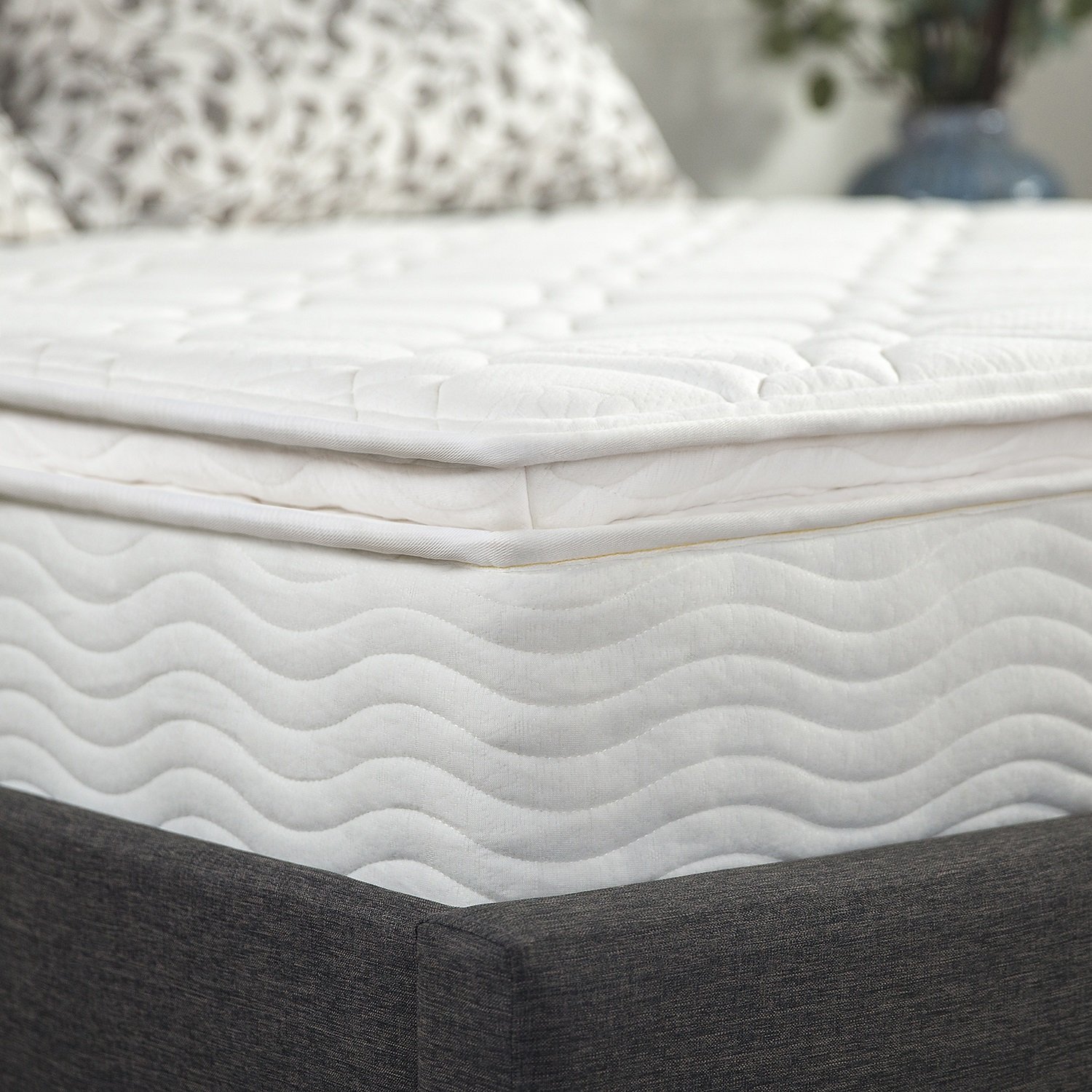 Zinus Ultima Comfort 10 Inch Pillow Top Spring Mattress, Twin eBay