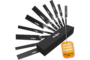 Chef Sac Knife Edge Guards | Universal Knife Cover & Professional Knife Protector | Durable BPA-Free ABS Plastic Knife Guards