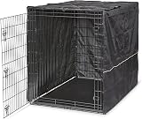 MidWest Homes for Pets XXL Dog Crate Cover Black Polyester 137cm Crates view 3