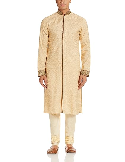 Men's Silk Kurta Churidar