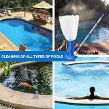Eophmi Pool Vacuum Cleaner 40in Aluminium Pole Cleaning Kit Hot Tub Spa view 5