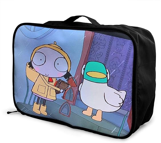 Amazon Co Jp トラベルポーチ アレンジケース 旅行用収納ケース トラベルポーチ サラとダックン 大容量 軽量 出張 旅行 衣類収納袋 スーツケース整理 インナーバッグ 収納ポーチ 便利グッズ 多機能 折り畳み 収納バッグ 手提げ 持ち運び便利 シューズ バッグ