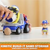 Rubble & Crew Mix’s Cement Mixer Toy Truck with Action Figure view 4