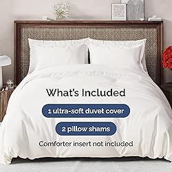 Duvet Cover Queen Size Set - Extra Soft Queen Size
