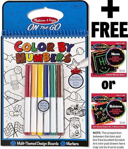 melissa and doug color by number