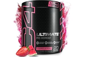 Cellucor C4 Ultimate Pre Workout Powder Watermelon - Sugar Free Preworkout Energy Supplement for Men & Women - 300mg Caffeine + 3.2g Beta Alanine + 2 Patented Creatines - 20 Servings