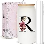 Personalized Gifts for Women, Monogrammed Frosted