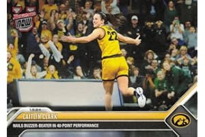GENERIC 2023-24 Bowman U Now #26 Caitlin Clark Basketball Card Iowa - Nails Buzzer Beater in 40-Point Performance