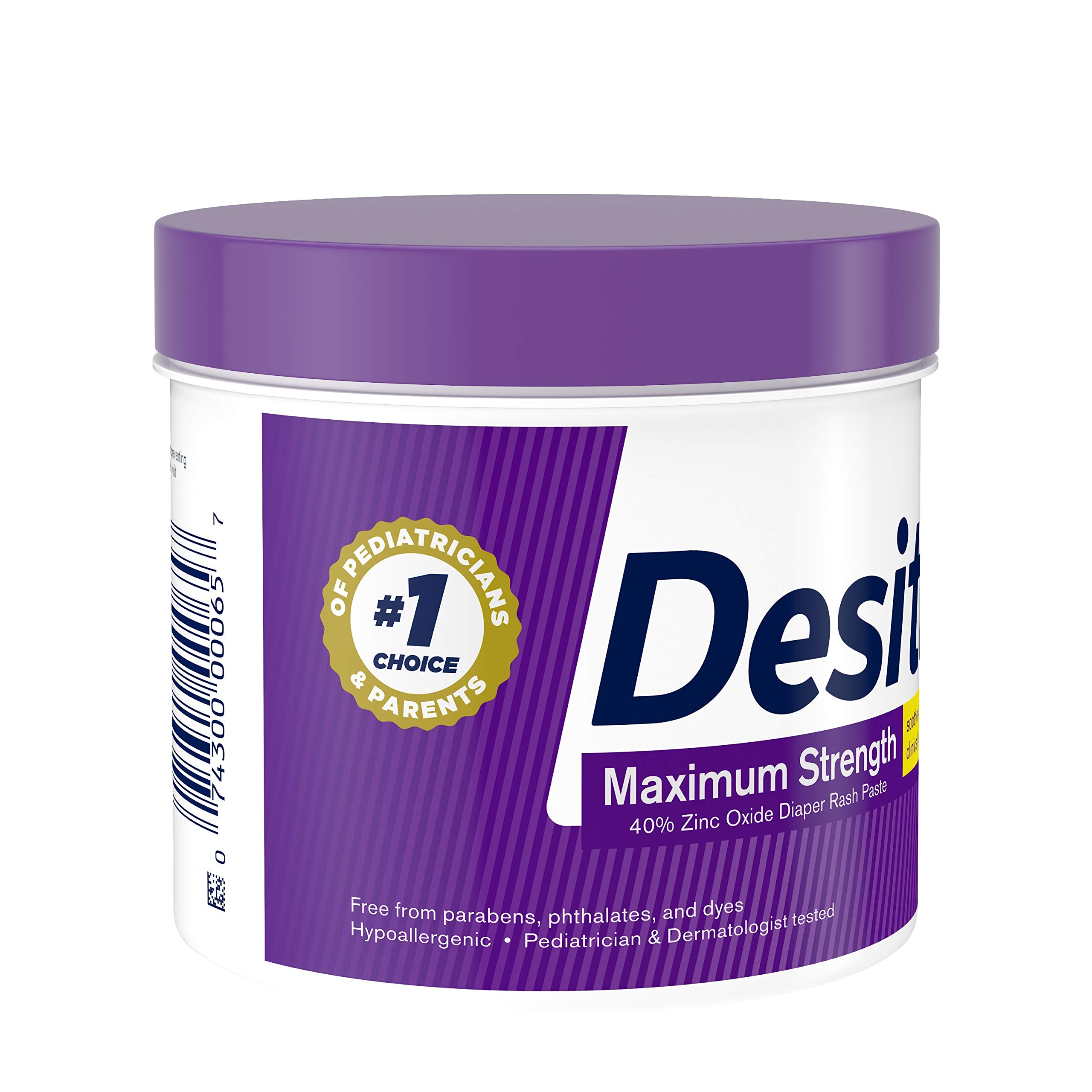 Desitin Maximum Strength Baby Diaper Rash Cream with 40 Zinc Oxide for diaper rash Relief