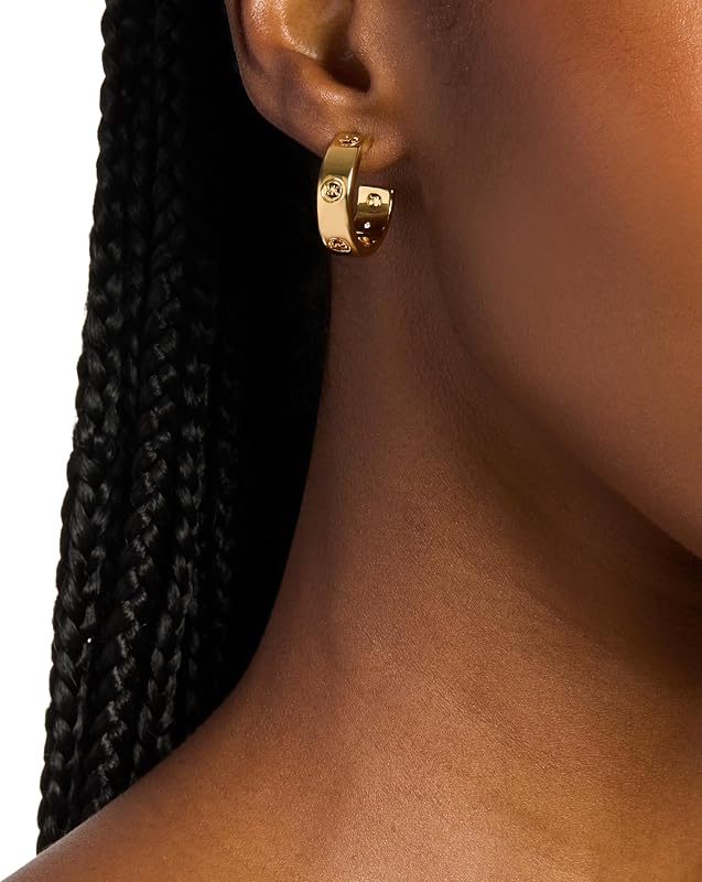 Premium Femme Boucle d’oreille en laiton ton argenté, MKJ8533931