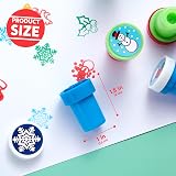 JOYIN 25 Christmas Rubber Stamps Kids Assorted Stampers Party Favor Stocking view 4
