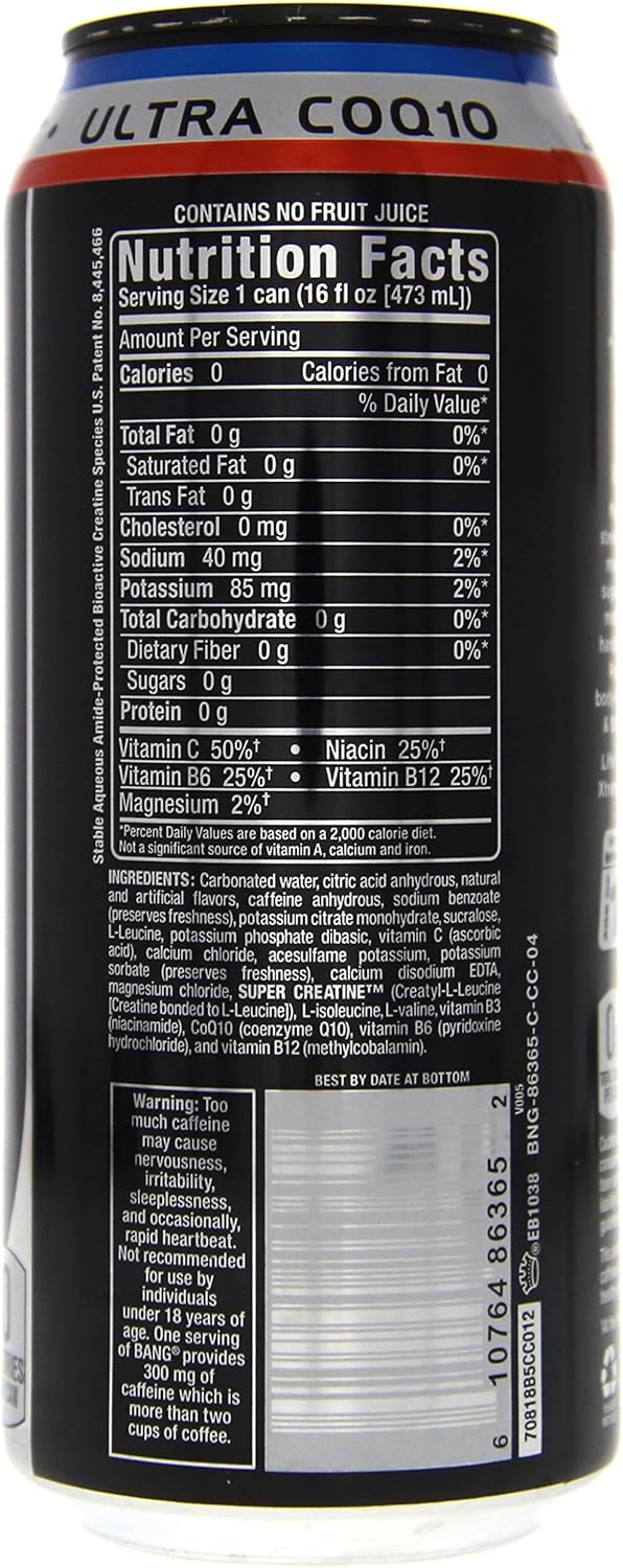 VPX Bang Variety Pack 3 RTD 12 per Case - 16 fl oz (1 PT) 473 ml: Home Audio & Theater