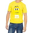 M&M's Candy Silly Character Face T-Shirt Yellow