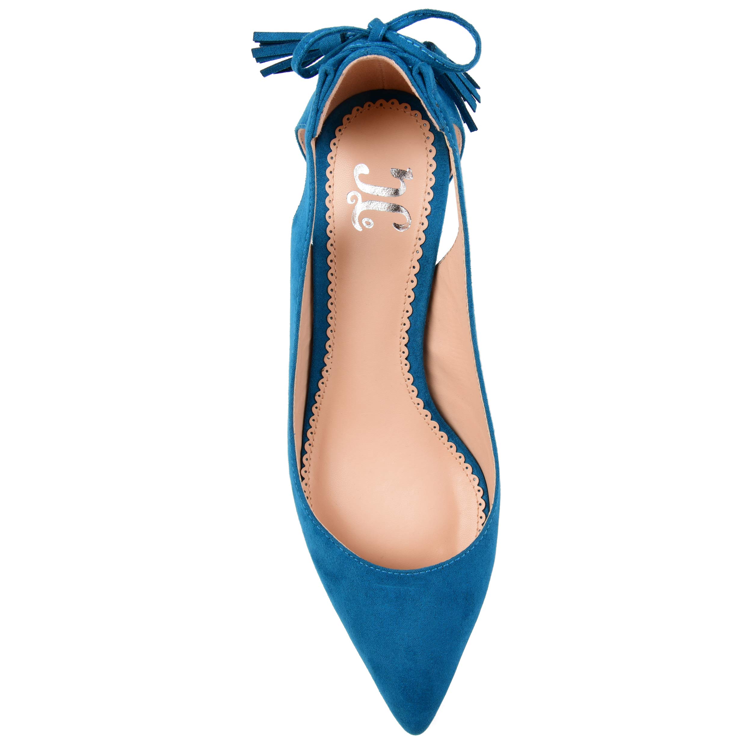 Brinley Co. Womens Pointed Toe Cut-Out Pump - Image 4