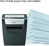 Rexel Momentum X410 Cross Cut Shredder 11-10 Sheets 23 L Bin Black view 5