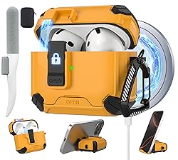 Maxjoy for AirPods 4 Case Cover 2024, AirPods 4th
