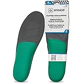 Spenco Plantar Fascia Insole (FSA&HSA Eligible), Arch Support, Deep Heel Cup, Breathable, Trim-to-Fit Sizing- Men's 7-13