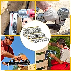 Therwen Framing Nails, 21 Degree, Flat D